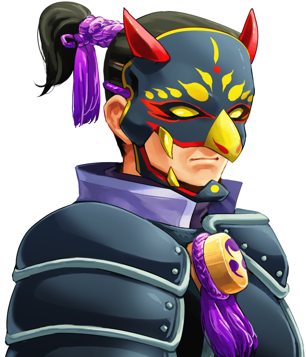 面具の武士